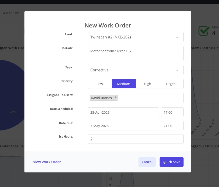 Zoidii New Work Order Form