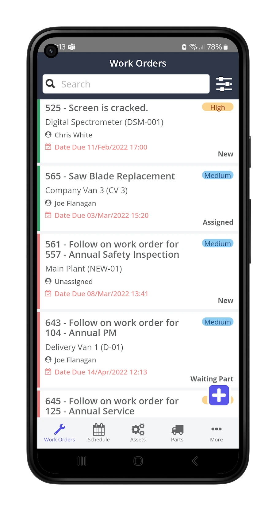 Zoidii CMMS Mobile APP