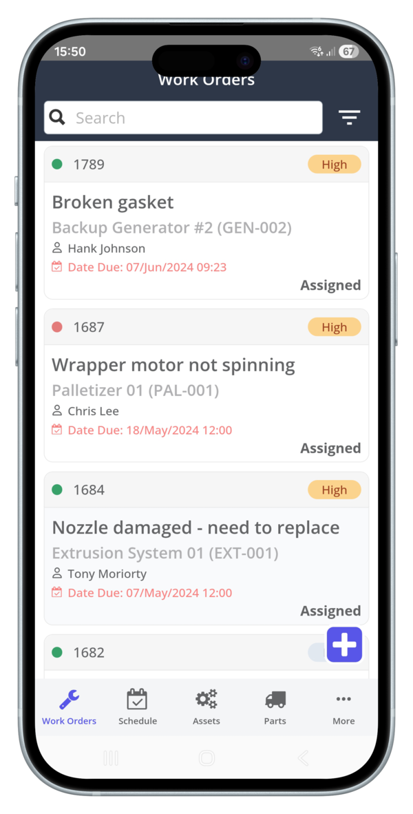 Zoidii CMMS Mobile App